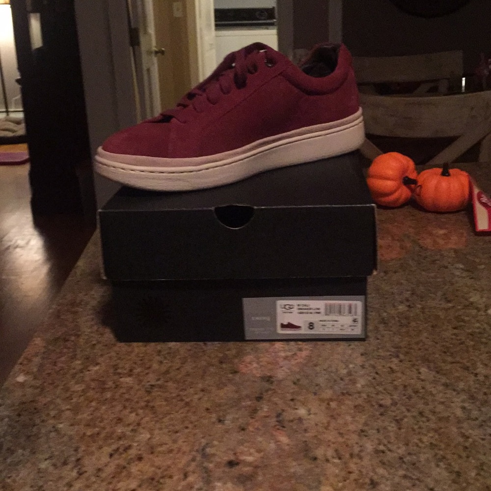 Ugg sneakers  maroon